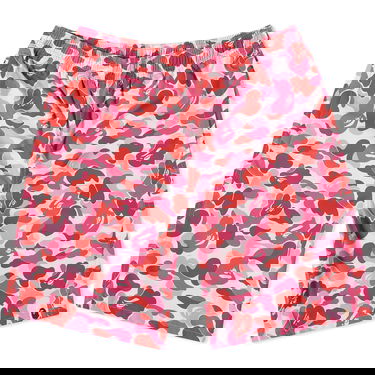 Shorts BAPE ABC Camo Beach Shorts Röd | 001SPJ301018M-PNK, 0