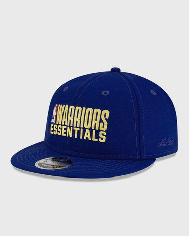 Keps New Era Fear of God X GOLDEN STATE WARRIORS Essentials Retro Crown Flat Snapback Cap Blå | 60792608, 0