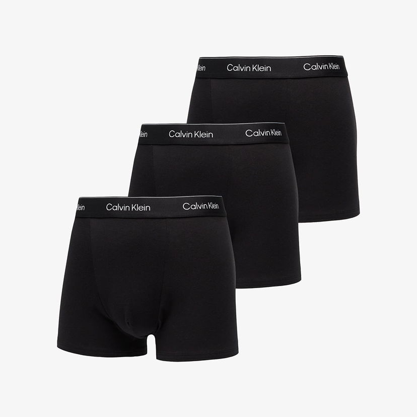 Boxare CALVIN KLEIN Calvin Klein Relaxed Fit Cotton Stretch Trunk (3-Pack) undefined | LV00NB4286 TM6