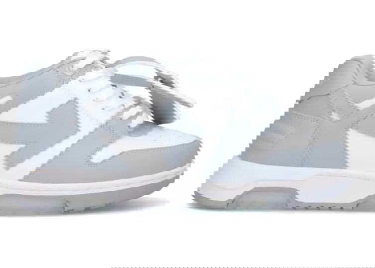 Sneakers och skor Off-White Out Of Office Calf Leather "White Grey" Grå | OMIA189C99-LEA007-0109, 0