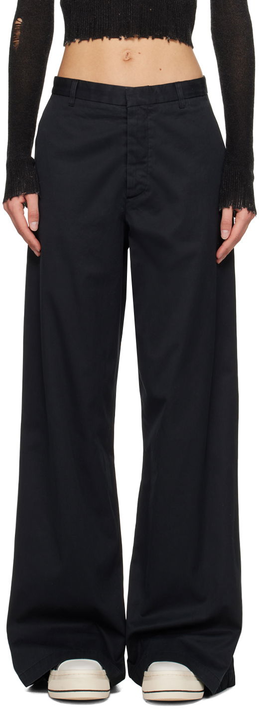 Byxor R13 R13 Trench Trousers Svart | R13WR245-R319B
