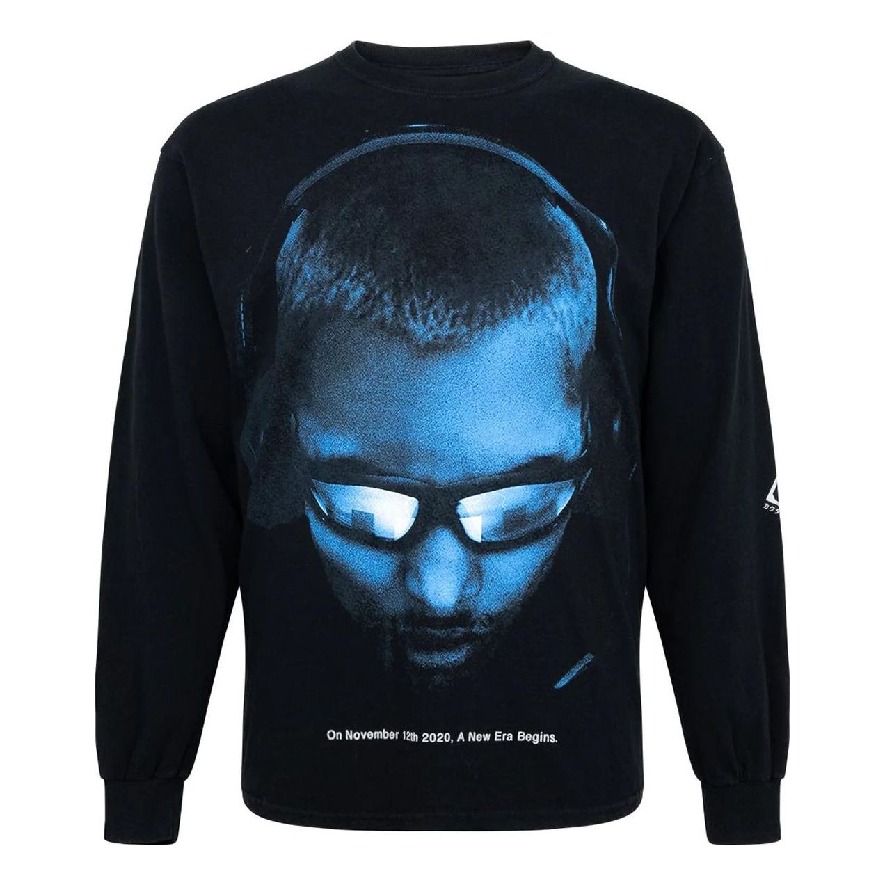 T-shirt Cactus Jack by Travis Scott Travis Scott Cactus Jack FW22 Corrupted Long-Sleeve Tee Svart | CJPS-LS13, 0