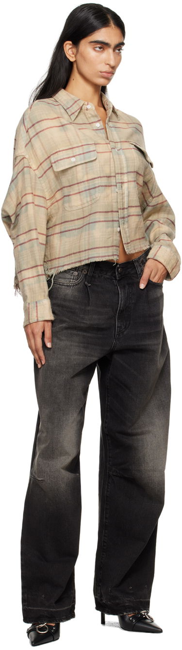 Jeans R13 R13 Wayne Wide-Leg Jeans Svart | R13WD146-D262C, 3