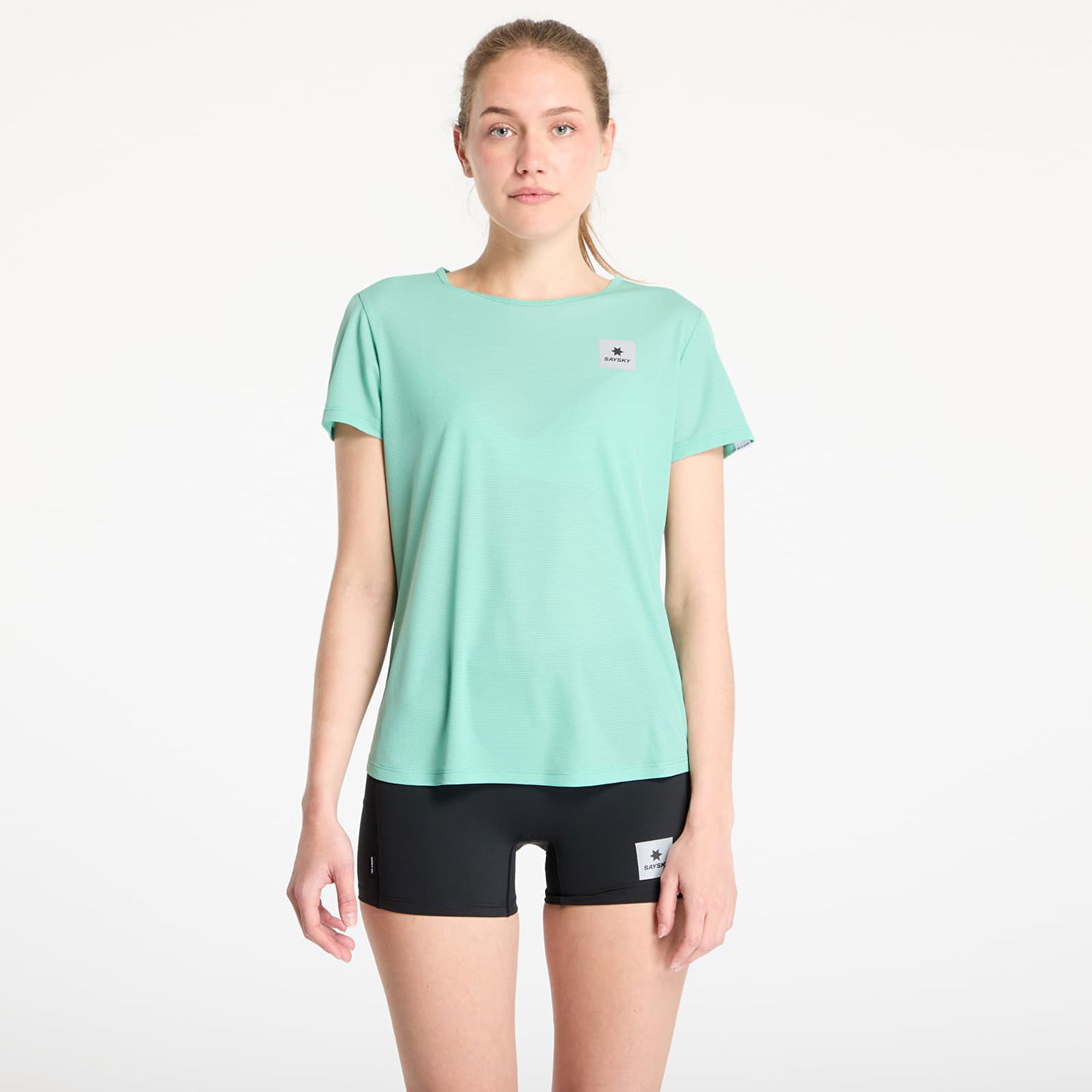 T-shirt Saysky SAYSKY Women's Reactive Flow Running T-Shirt Grön | NWRSS60C1038, 0
