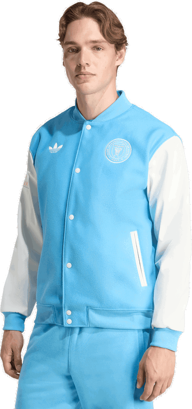 Bomberjacka adidas Originals Inter Miami CF adidas Originals Anthem Jacket Blå | JM5160, 3