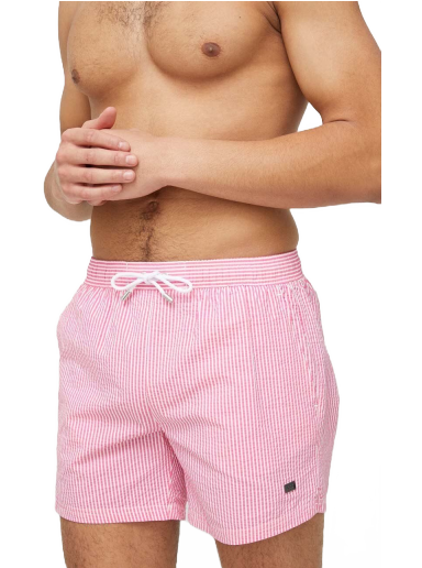 Badkläder BOSS Swimshorts Rosa | 50469322