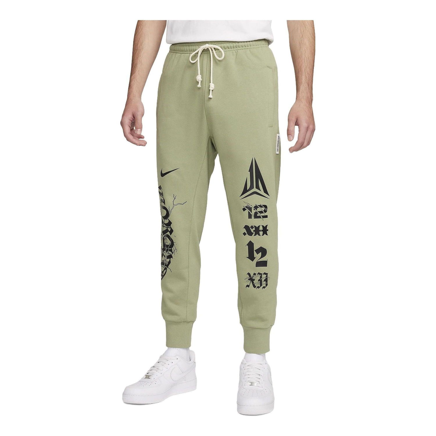 Träningsbyxor Nike Standard Issue Dri-Fit Graphic Pants Grön | FN2995-386, 0