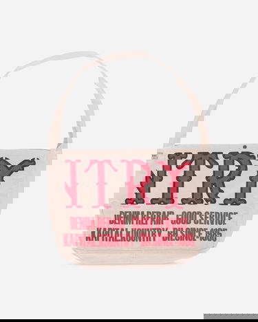 Tygpåse KAPITAL Cotton Twill Kountry Factory Book Bag Beige | EK-1230XB ECRU, 1