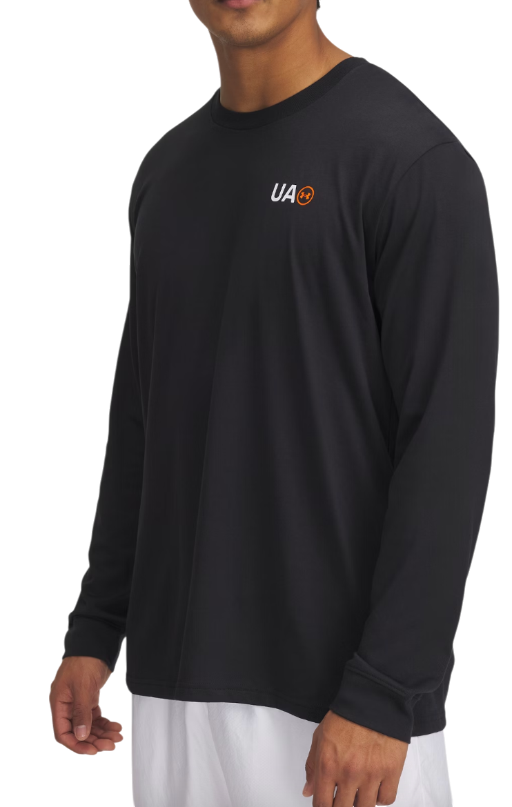 T-shirt Under Armour Under Armour Workwear Logo Long Sleeve T-Shirt Svart | 1390167-001