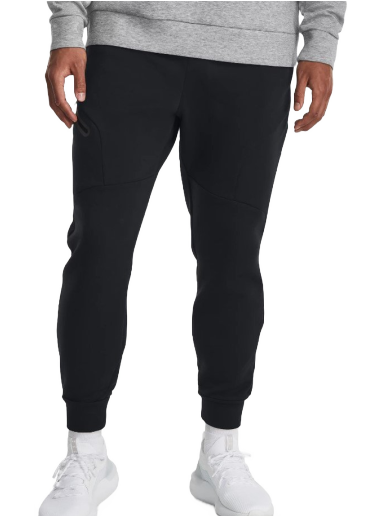 Byxor Under Armour UA Unstoppable Flc Joggers-BLK Svart | 1379808-001