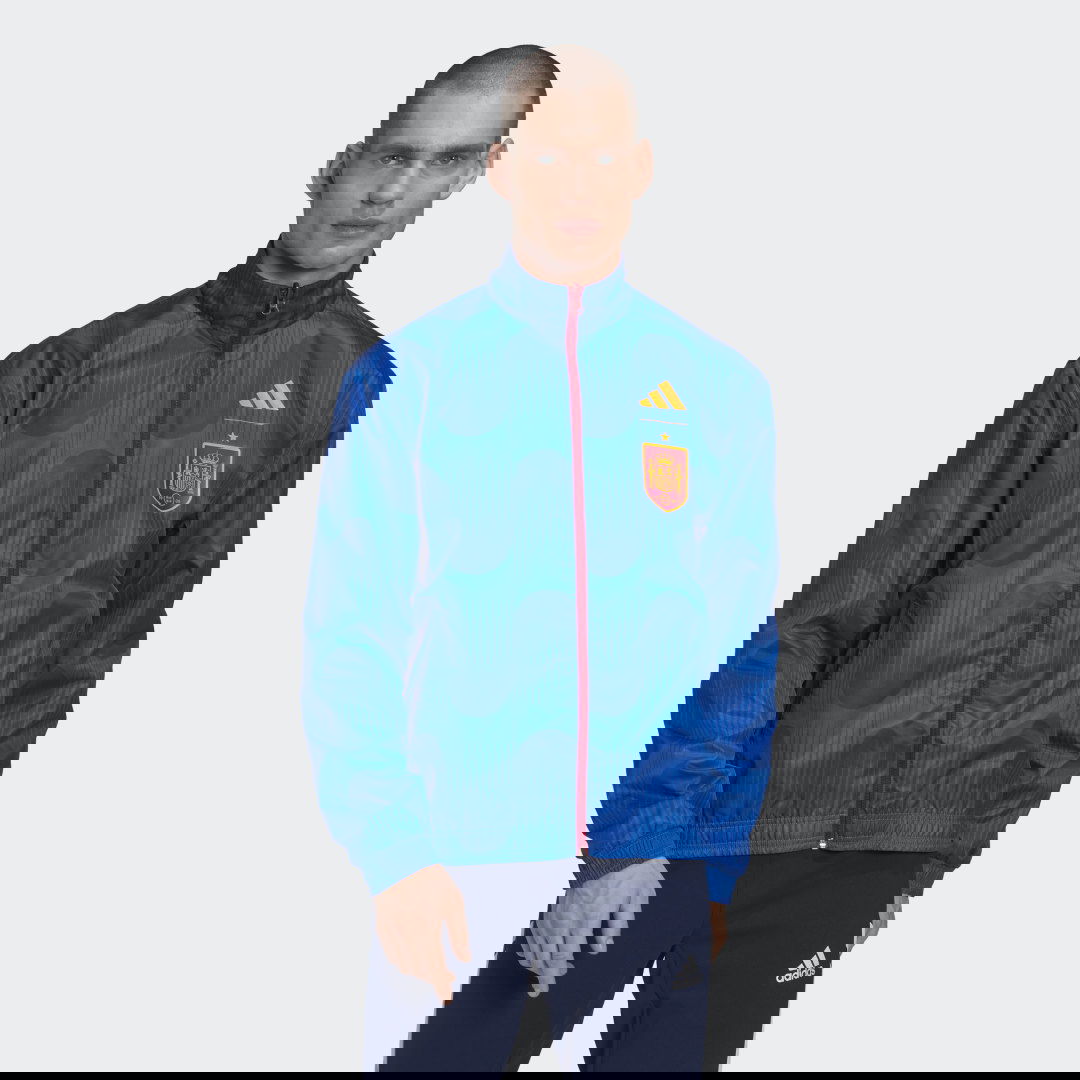 Jacka adidas Performance Spain Anthem Jacket Blå | HE8920, 0