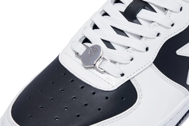 Sneakers och skor BAPE Bape Sta #6 M2 Black/White Vit | 0ZXSHM191328M-BLK, 3