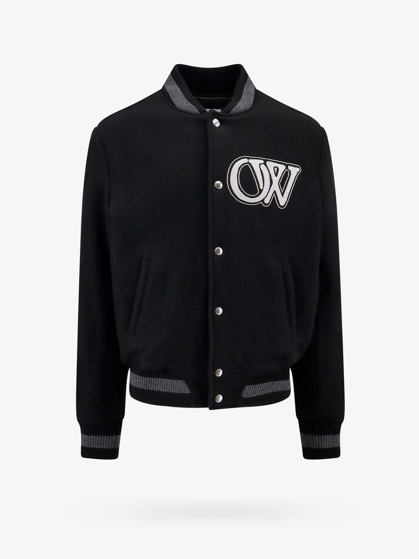 Bomberjacka Off-White JACKET - OFF WHITE Svart | OMEH053C99FAB0021001