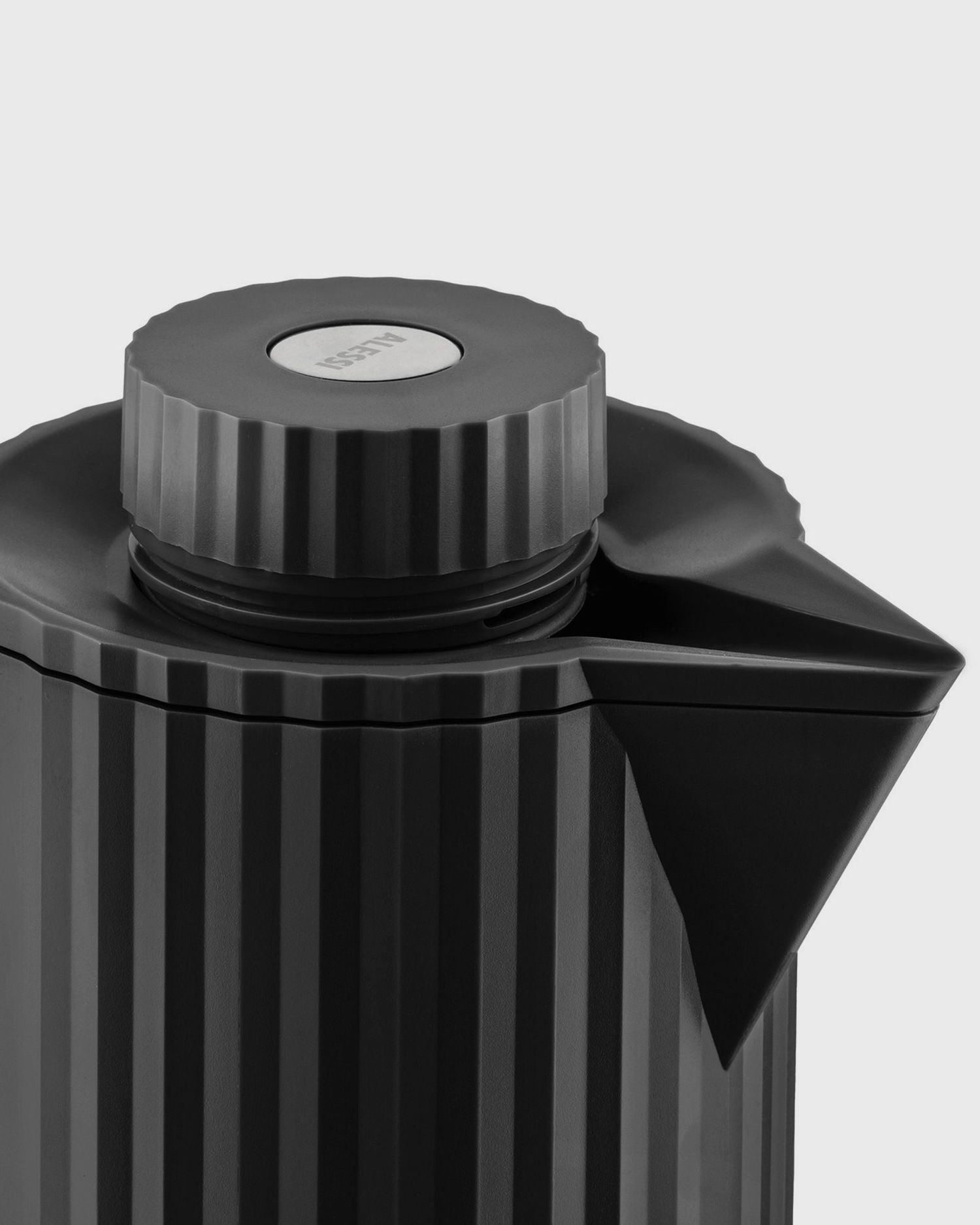 Heminredning Alessi Thermos Jug Plissé Svart | MDL12.B, 1