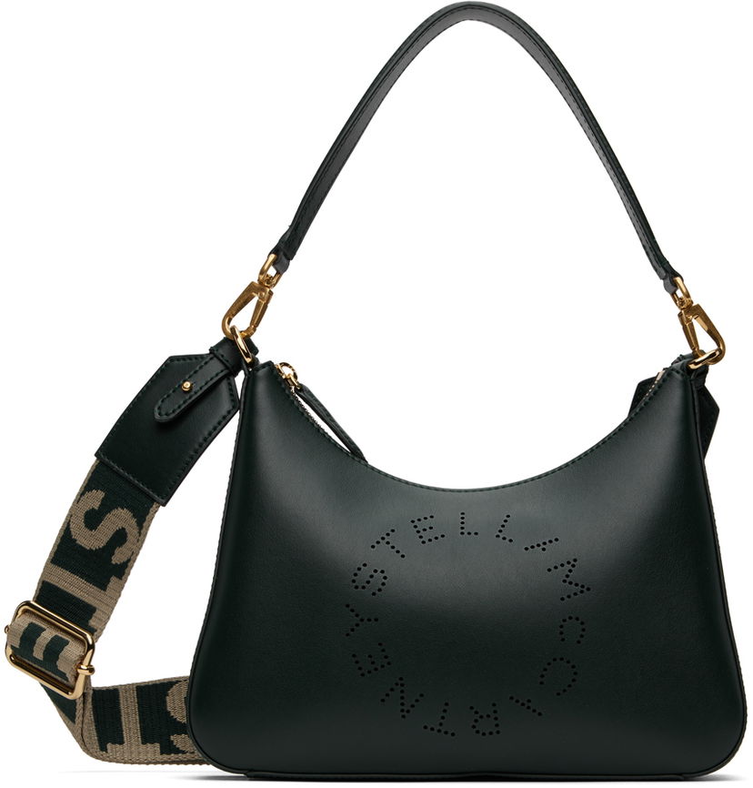 Axelväska Stella McCartney Stella McCartney Shoulder Bag Grön | 7B0062W8542