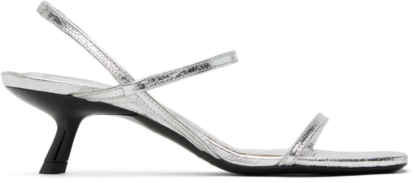 Skovård Anine Bing ANINE BING Hilda Heeled Sandals Metallisk | A-14-10684-SLV1