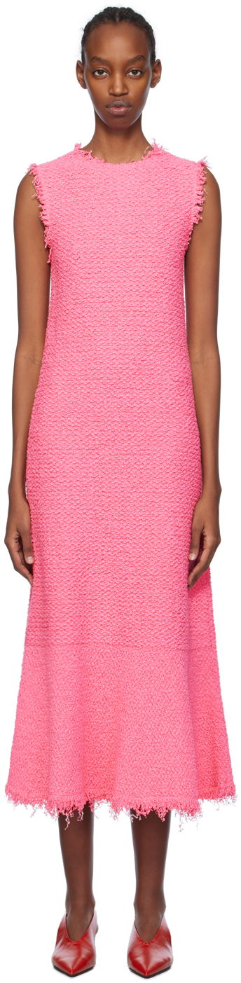 Klä Jil Sander Sleeveless Midi Dress Rosa | J02CT0309_J15397