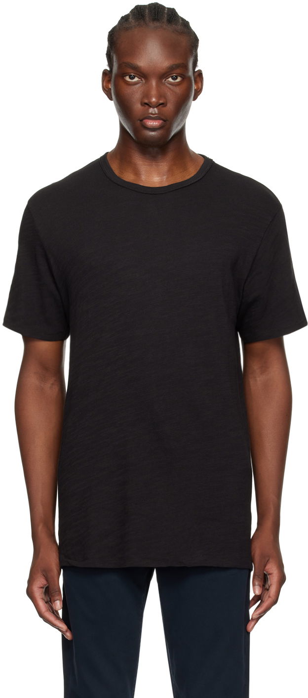 T-shirt rag & bone Rag & Bone Classic Flame T-Shirt Svart | M000T096G