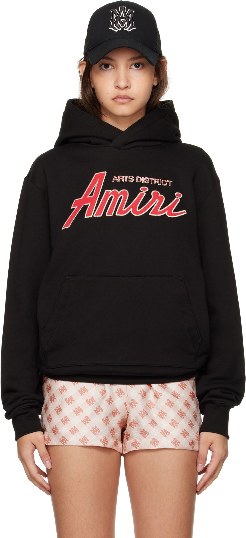 Sweatshirt AMIRI '' City Black Hoodie Svart | AMJYHD1090