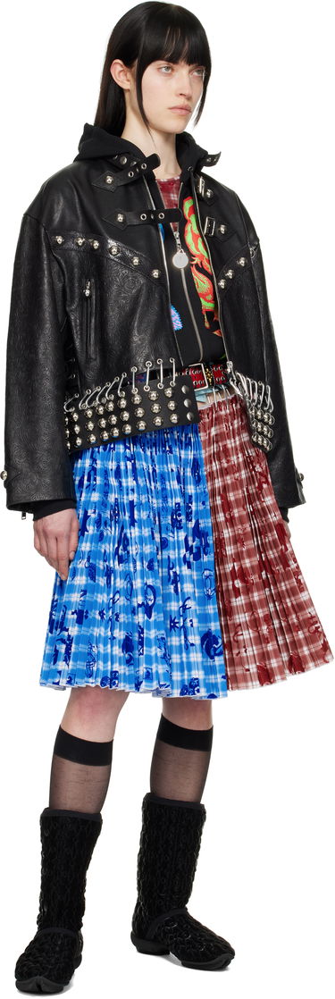 Jacka Chopova Lowena Chopova Lowena Studded Cropped Leather Jacket Svart | 5301, 3