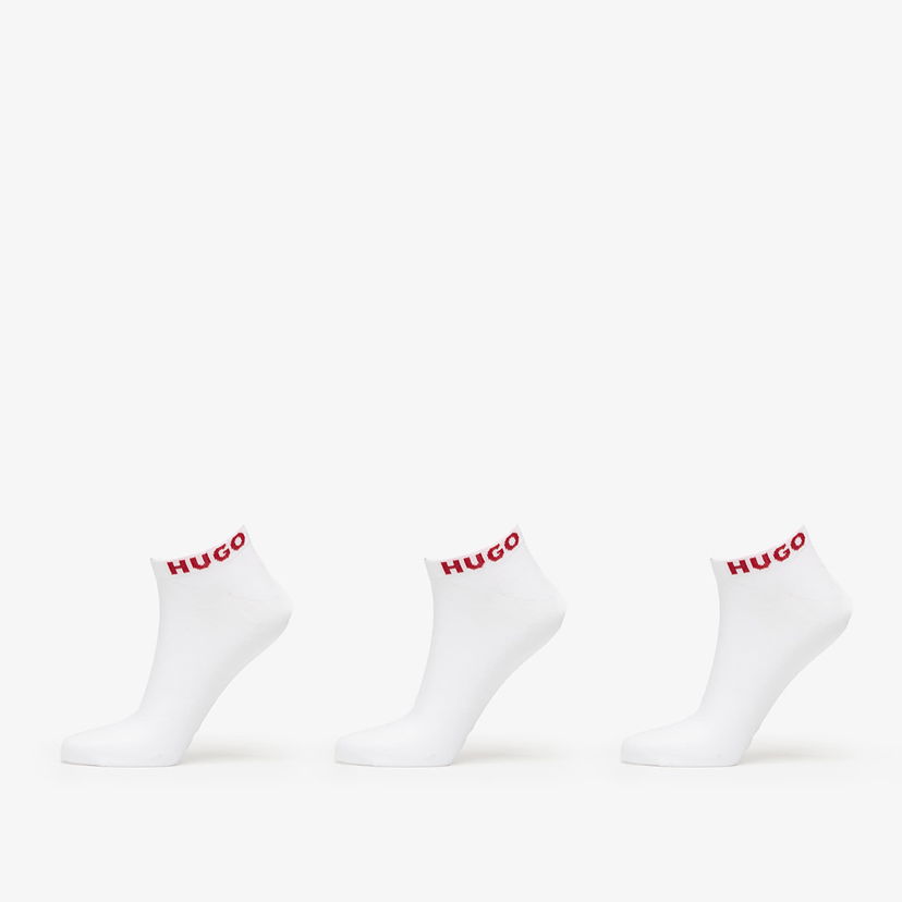 Strumpor BOSS H-3-Pack As Uni Cc White Vit | 50516405-100