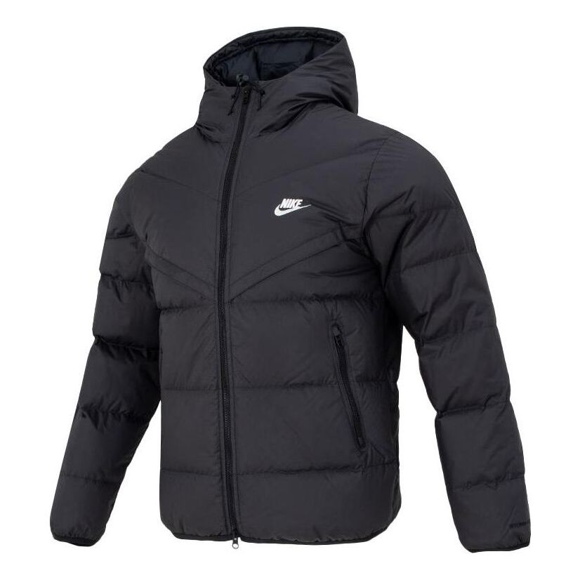 Pufferjacka Nike Windrunner Hooded Jacket Svart | FB8178-010, 0