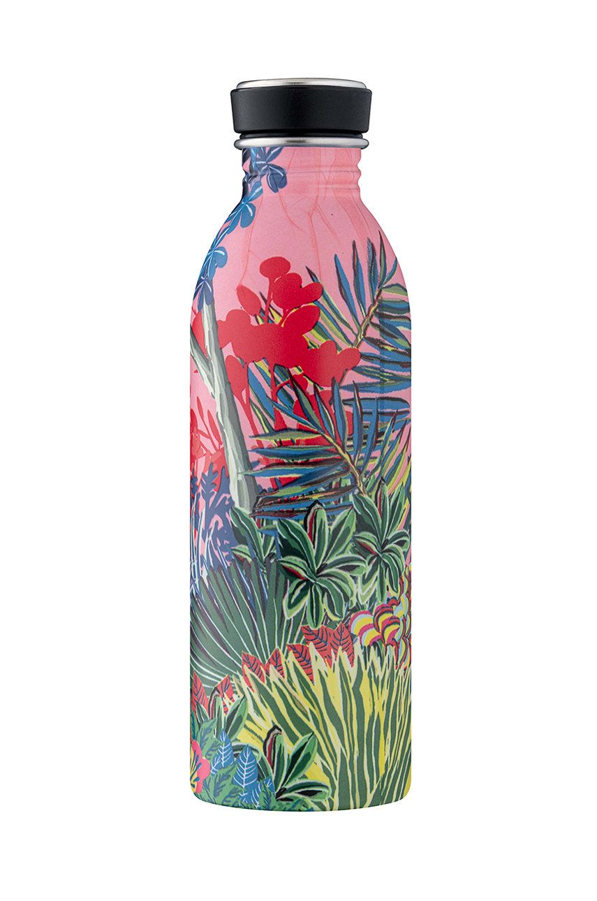 Dricksflaska 24Bottles Floral Water Bottle 0.5 l Flerfärgad | Urban.050.PinkParadise, 1