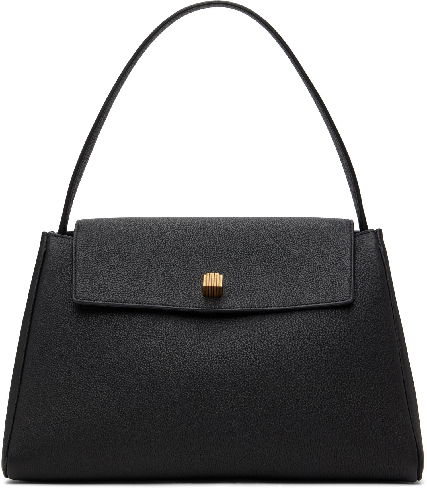 Handväska Khaite KHAITE Audrey Leather Top Handle Bag Svart | H2044-914, 0