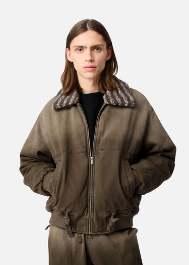 Jacka AXEL ARIGATO Axis Gradient Denim Jacket Brun | A3157002, 2