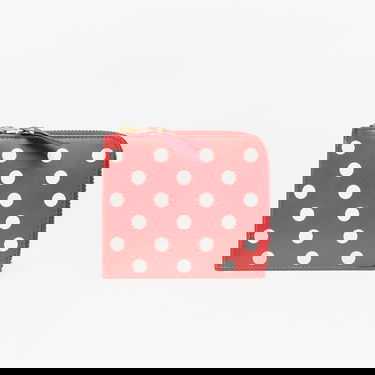 Plånbok Comme des Garçons Polka Dots Printed Red Röd | SA3100PD red, 2