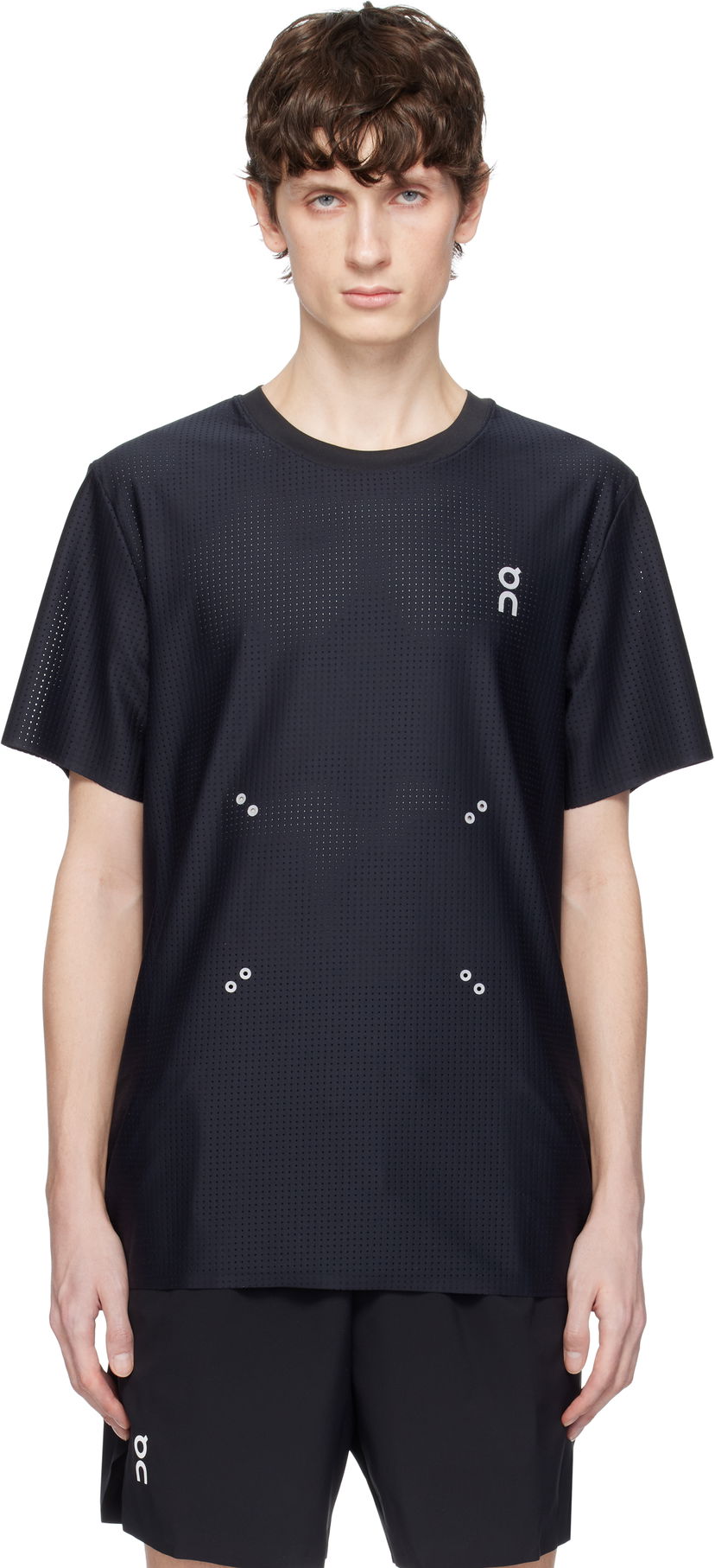 T-shirt On Running Pace Mesh T-Shirt Svart | 1MF10030553