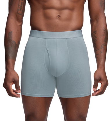 Boxare Under Armour Under Armour Performance Cotton 6" Boxer Briefs - 3-Pack Grå | 1383889-465, 0