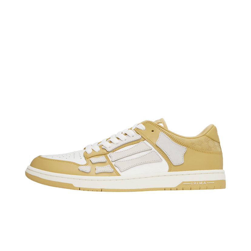 Sneakers och skor AMIRI Debossed MA Quad Skel Top Low Gul | AMFOSR1115