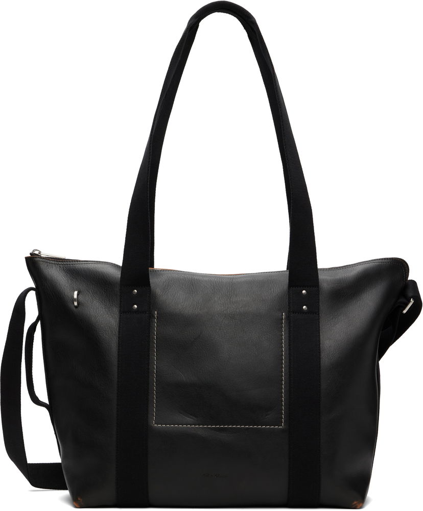 Tygpåse Rick Owens Rick Owens Concordians Trolley Tote Svart | RA02E0761 LGET