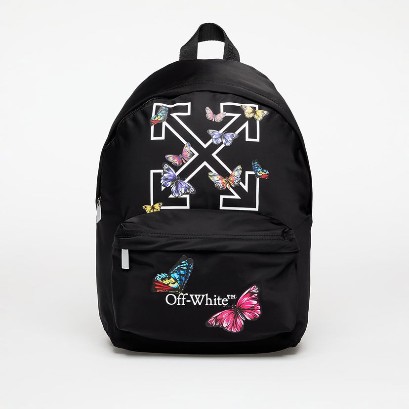Ryggsäck Off-White Off-White Arrow Butterfly Backpack Svart | OGNB001S25FAB0021001