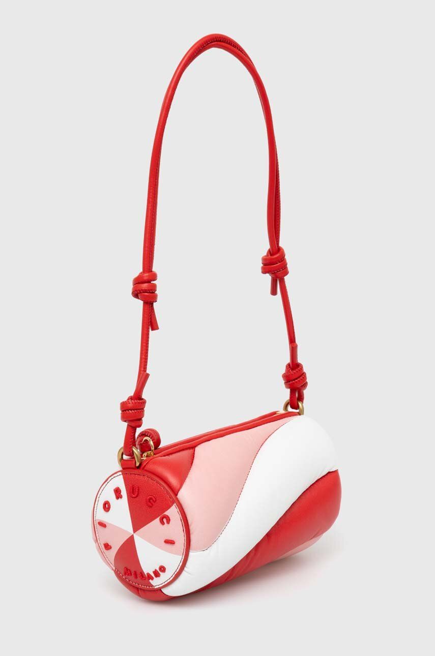 Handväska Fiorucci Tricolor Mini Mella Leather Handbag Röd | U01FPABA002LE04MU01, 0