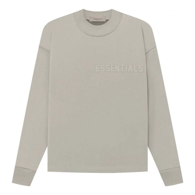 Sweatshirt Fear of God Essentials Long Sleeve T-Shirt Grå | 125BT222013F
