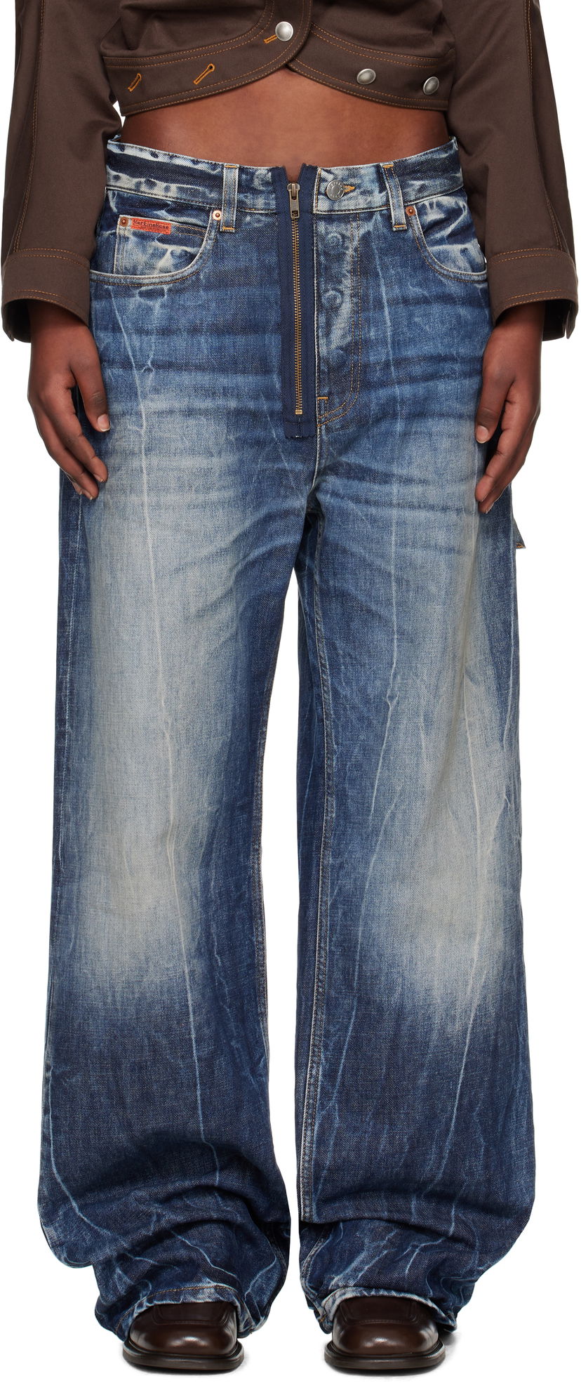 Jeans Martine Rose Martine Rose Casual Jeans Blå | 248WD07515