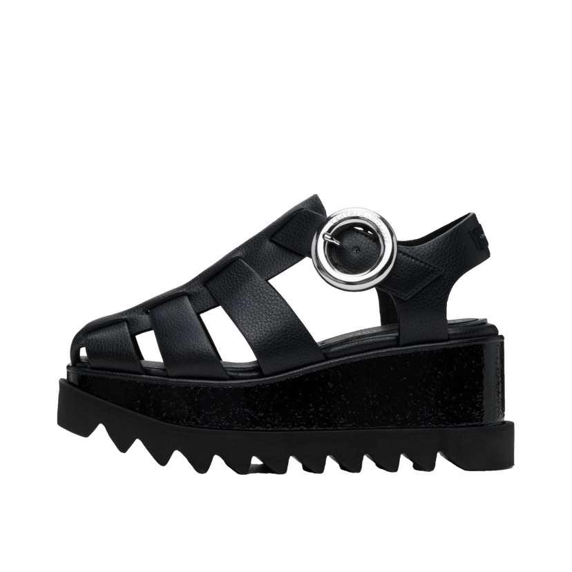 Sneakers och skor Stella McCartney Elyse Platform Heeled Sandals Svart | 810503AP0AV0