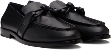 Sneakers och skor Bottega Veneta Bottega Veneta Astaire Knotted Leather Loafers Svart | 796445V5DZ01000, 3
