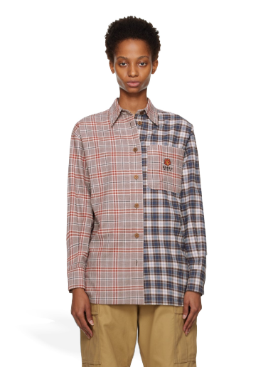 Skjorta KENZO Oversized Flerfärgad | FC62CH0619LI