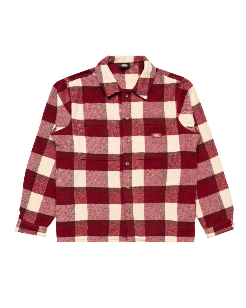 Skjorta Dickies Dickies Coaling Shirt 2XL Röd | 0A4XZZ-TIBETAN-RED