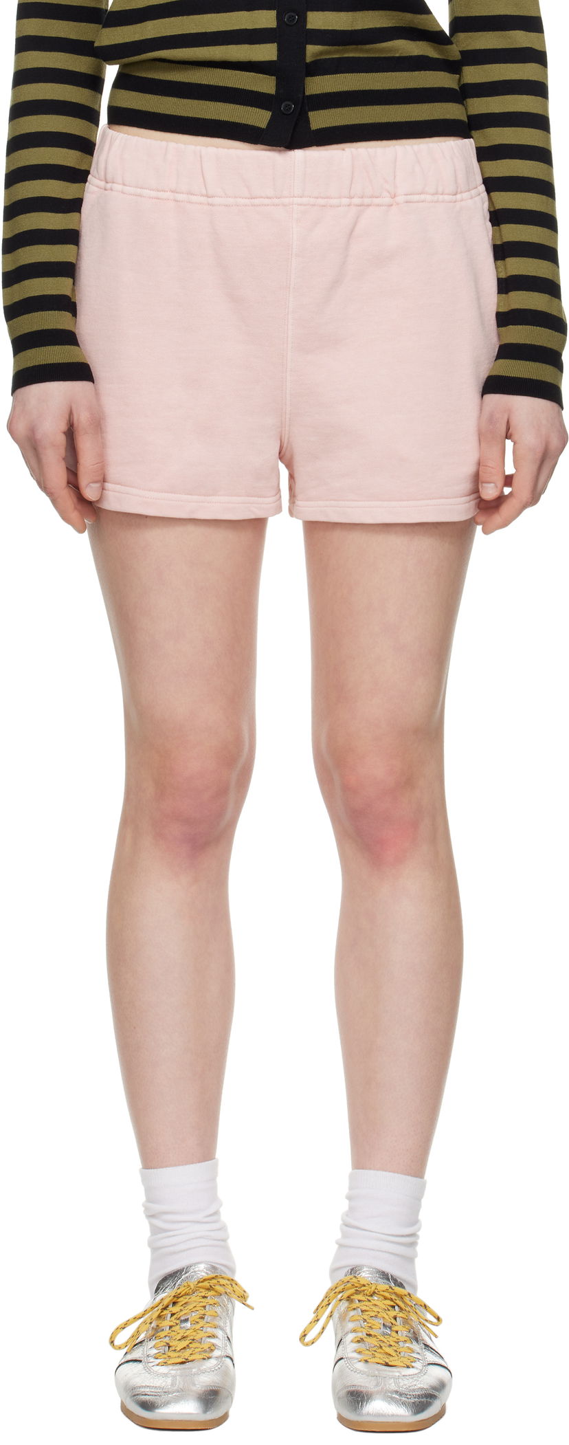Shorts BAPE BAPE One Point Dyed Sweat Shorts Rosa | 001SPL302002L