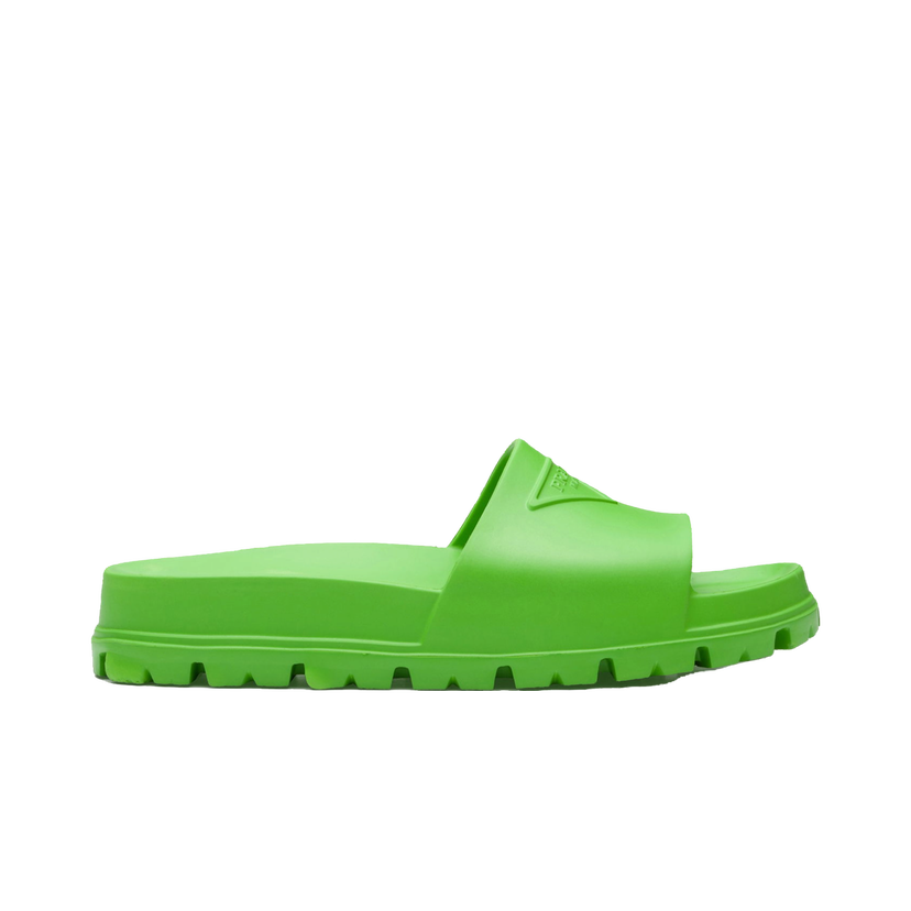 Sneakers och skor Prada Apple Rubber Slides Grön | 2X3085_3LKV_F0225