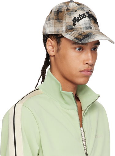 Keps Palm Angels Palm Angels Curved Logo Check Cap Flerfärgad | PMLB104S25FAB0020910, 2