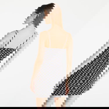 Klä MISBHV Monogram Spaghetti Mini Dress Svart | 3021W131, 3