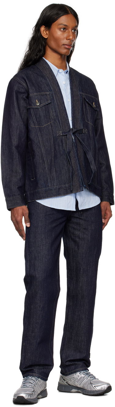 Jeans Maharishi Maharishi 6060 Dragon Hemp Denim Jeans Blå | 6060, 3