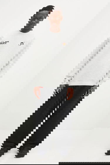 Sweatshirt AAPE by A Bathing Ape AAPE By A Bathing Ape Aaper Crew Neck Sweatshirt Grå | AAPSWMB377XAN, 4