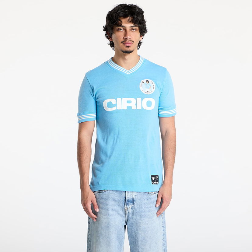 T-shirt COPA Maradona x Napoli 1984 Retro Football T-Shirt Blå | 469-001