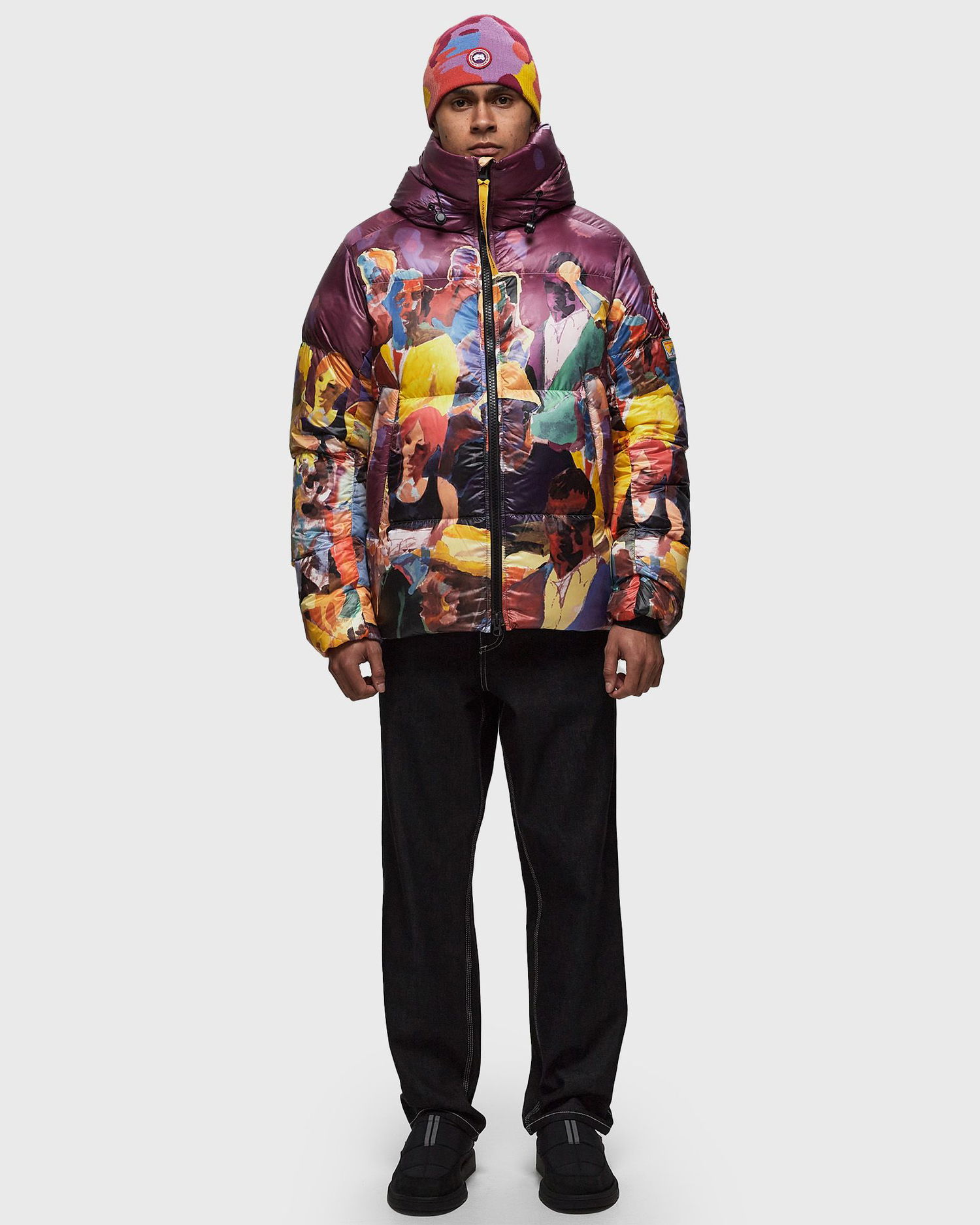 Pufferjacka Canada Goose Canada Goose x NBA x KidSuper Studios Crofton Puffer Jacket Flerfärgad | 2252UKS-1708, 1